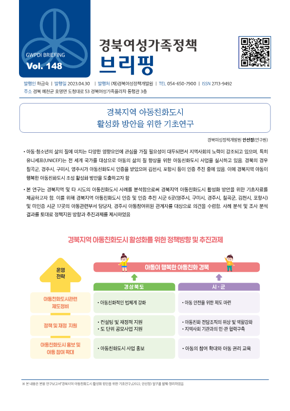 경북여성가족정책브리핑 제148호 관련사진